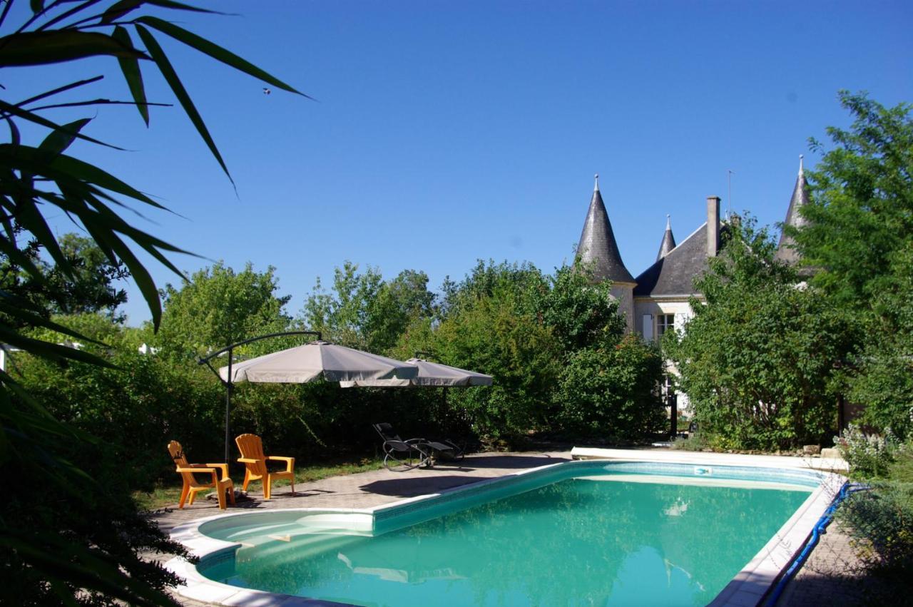 Chateau L'Orangerie Le Chillou Exterior foto